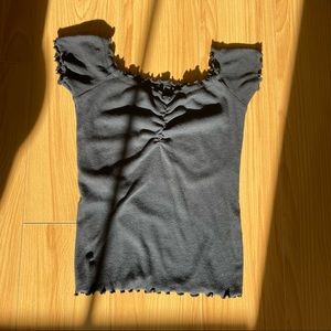 off the shoulder top